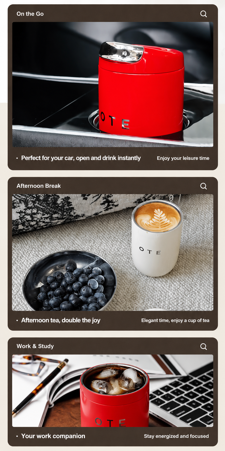 OTE Vintage Coffee Mug 350ml