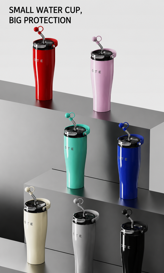 Ote Straw Cup with Handle 800ml