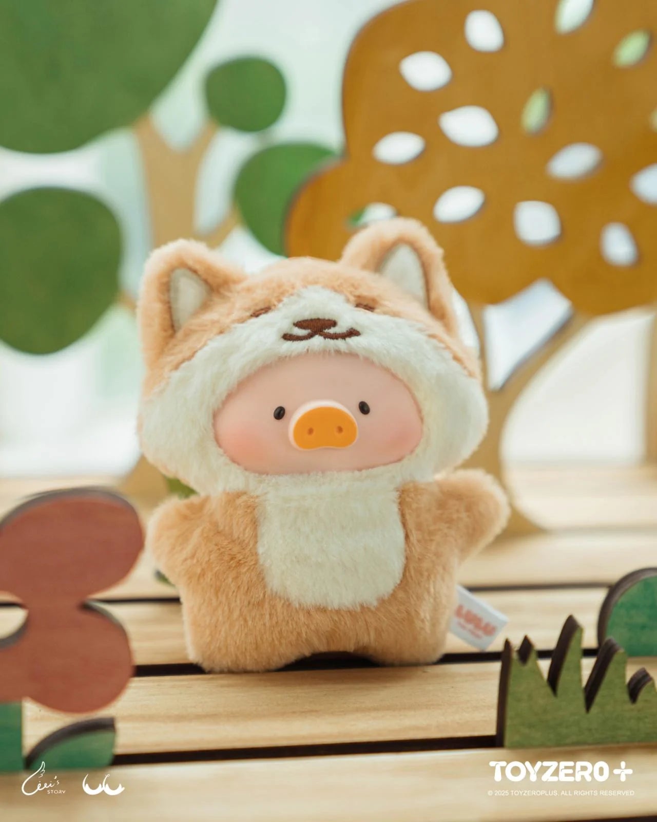 Lulu The Piggy-Animal Party Forest Theater Vinyl Finger Puppet Blind Box (Box of 6)