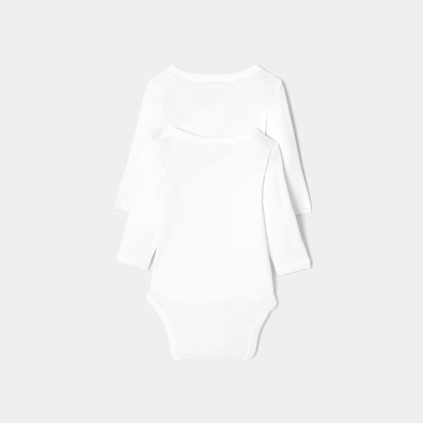 Baby set of 2 long-sleeved bodysuits