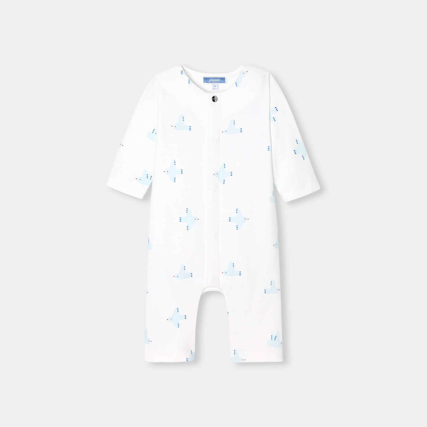Baby jumpsuit in interlock