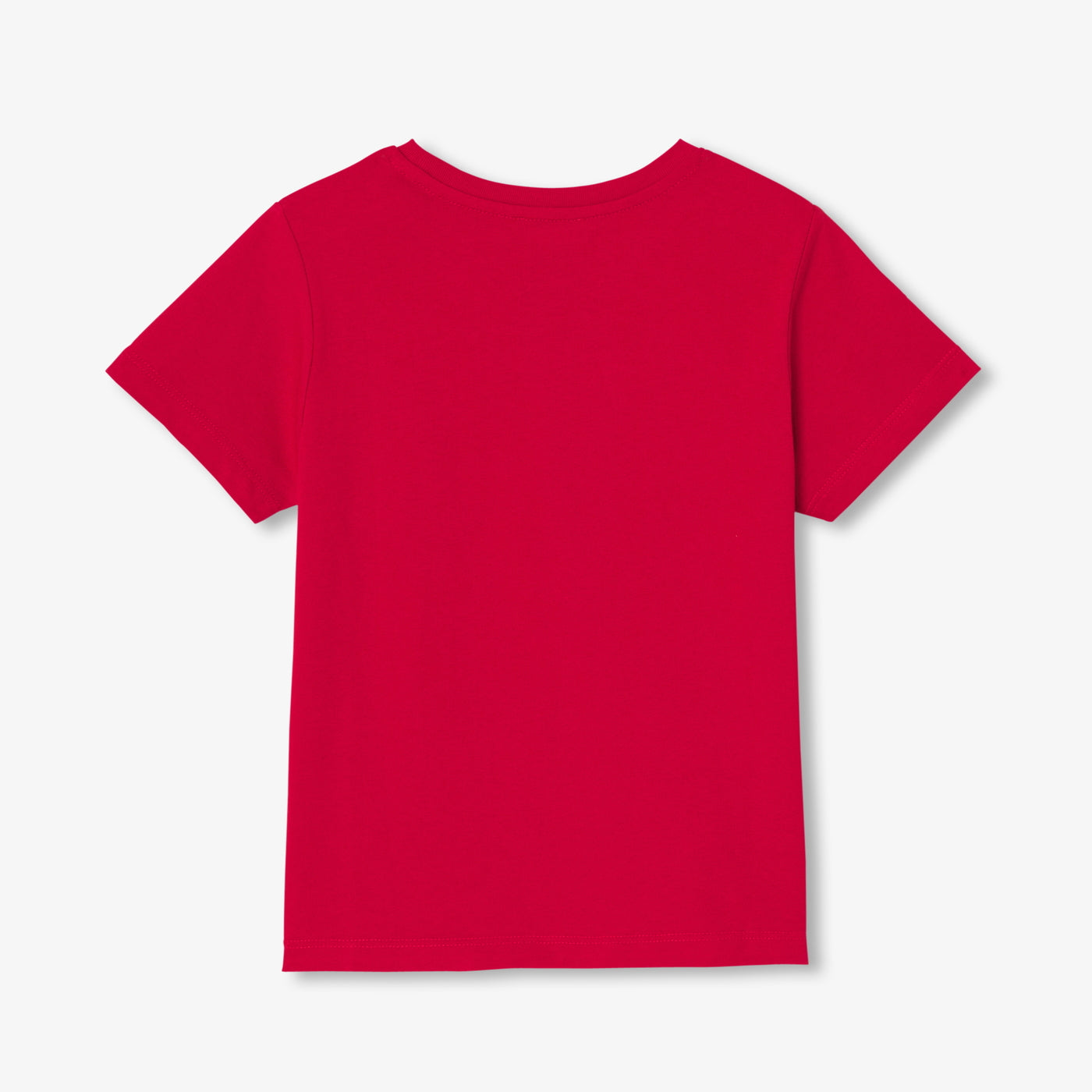 Girl cotton T-shirt - brick red