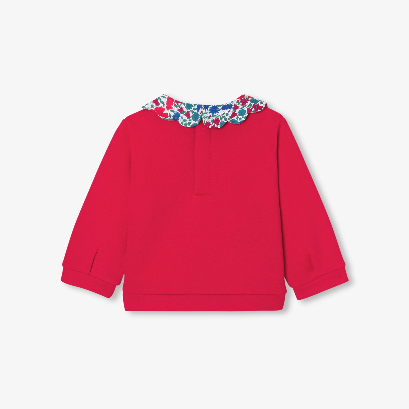 Baby girl fleece sweater