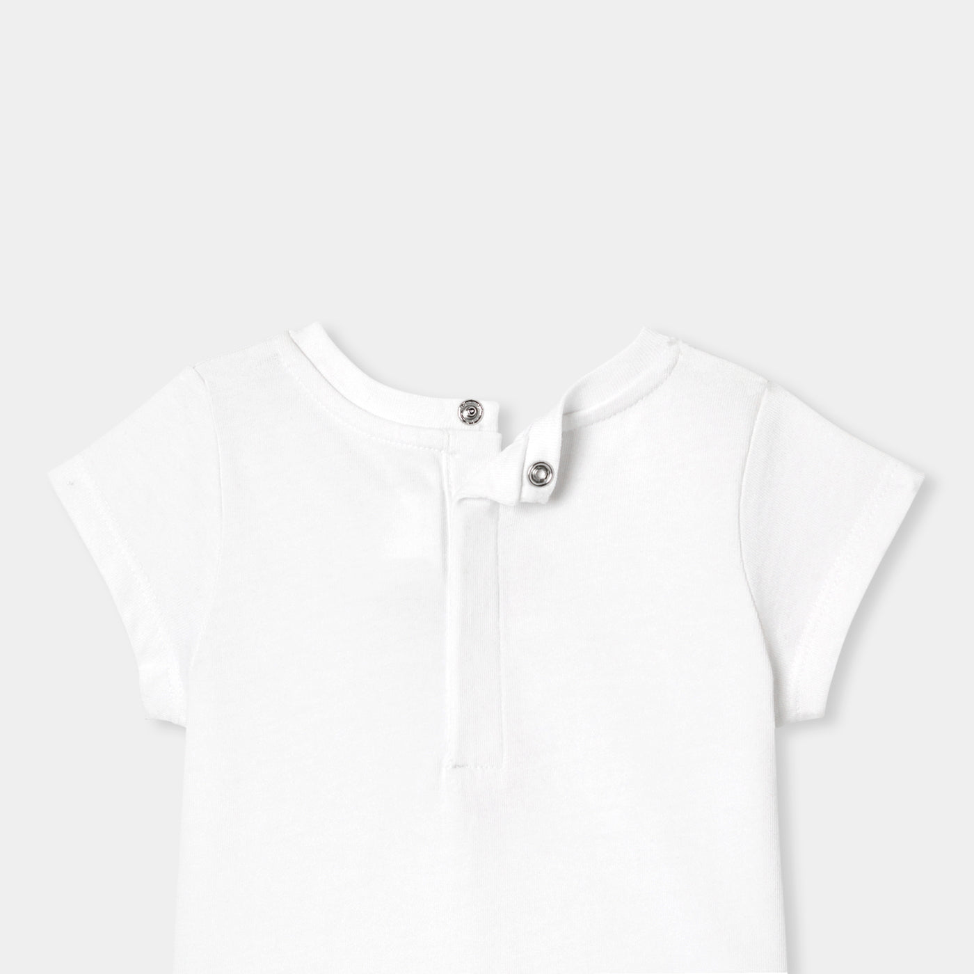 Baby girl cotton T-shirt - jacadi white