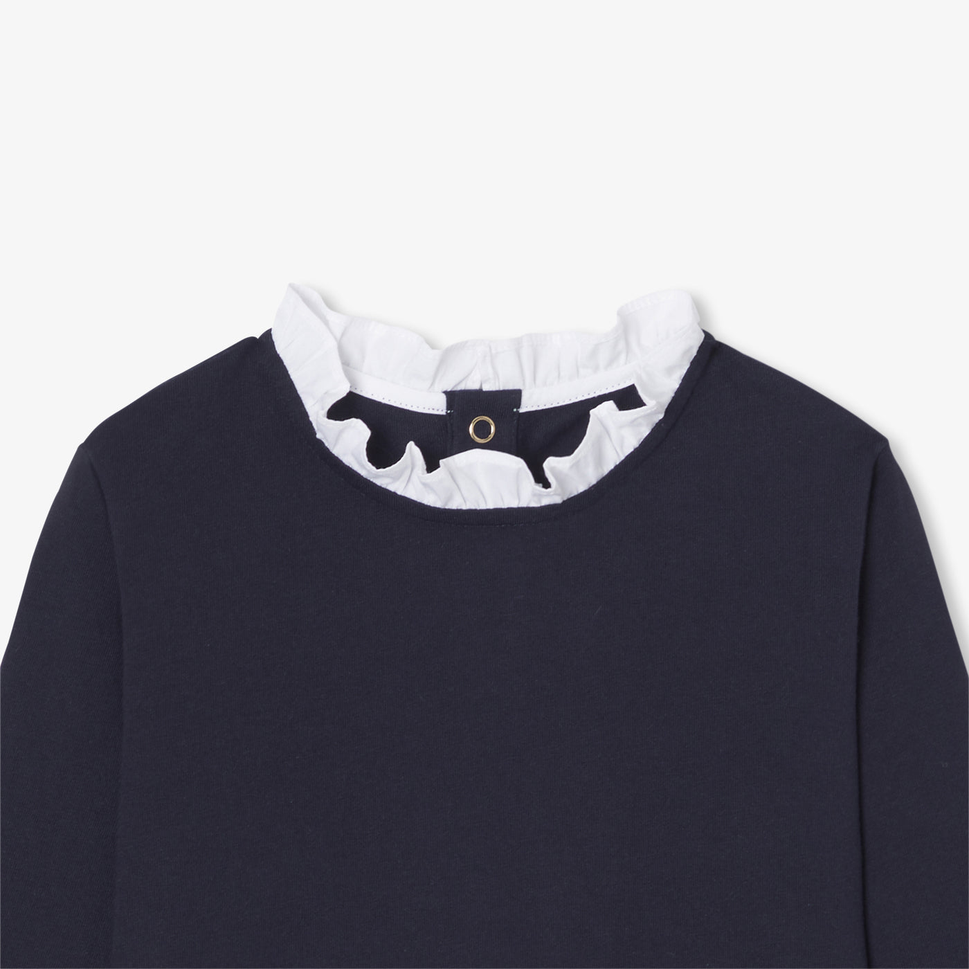 Girl long-sleeved T-shirt - jacadi navy