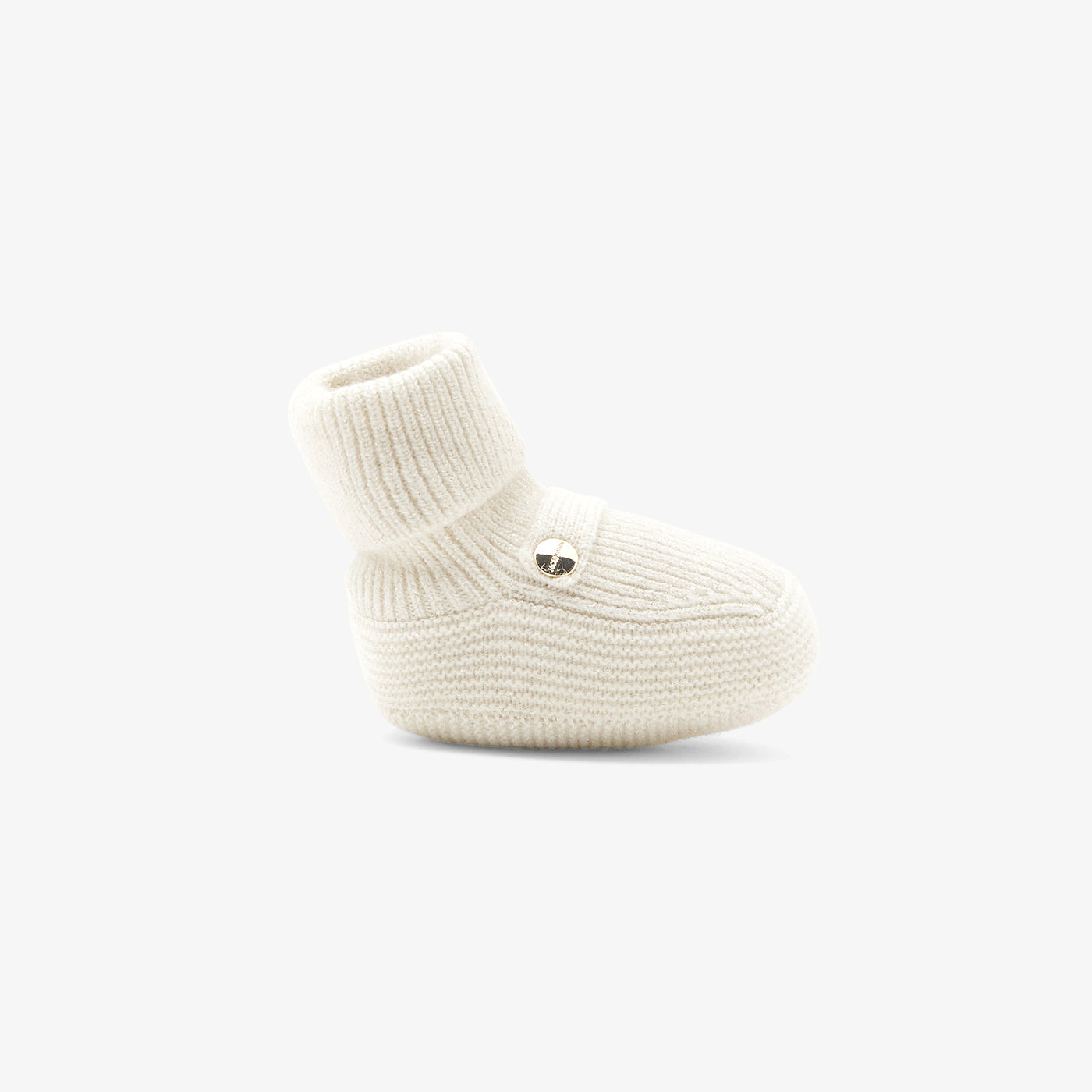 Baby booties - jacadi soft white