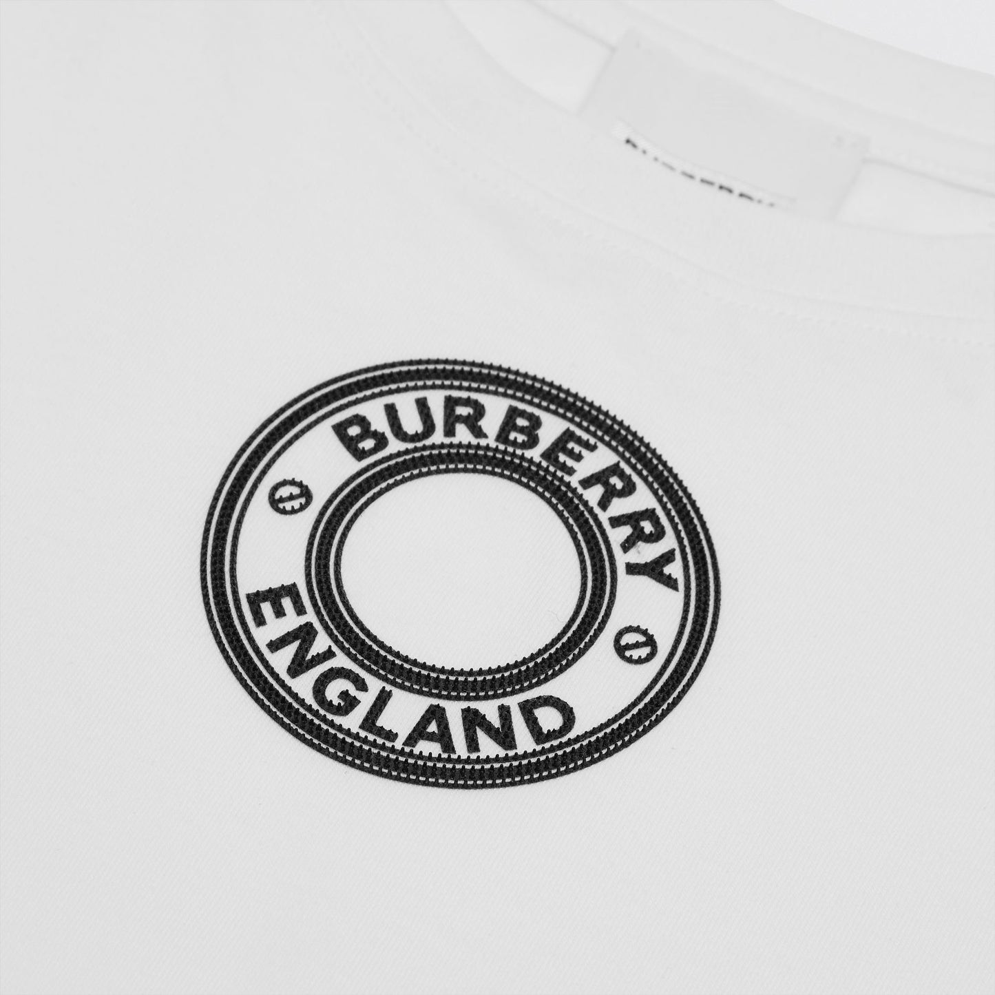 Burberry Logo Graphic Cotton T-shirt