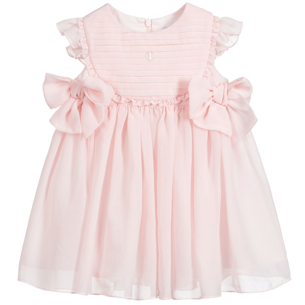 Patachou Girls Pink Chiffon Dress