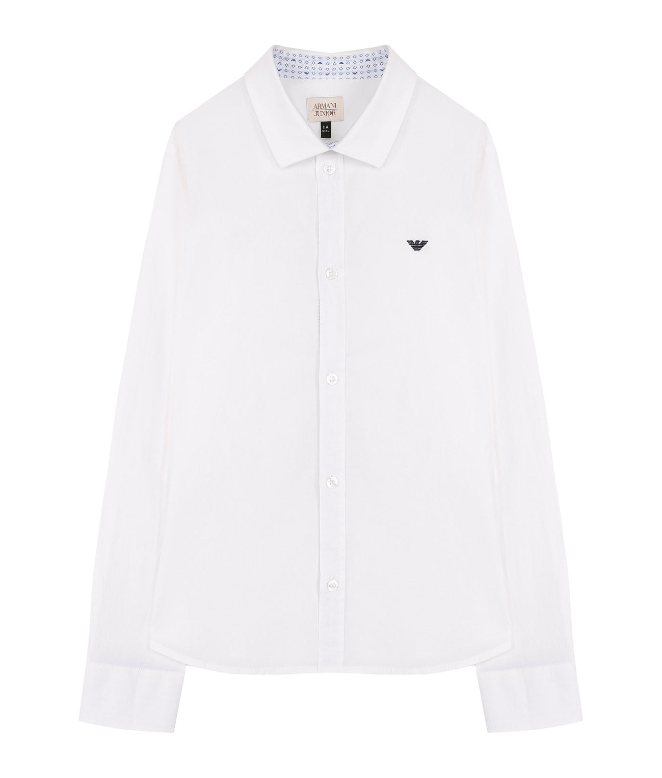 AJR White Cotton Shirt