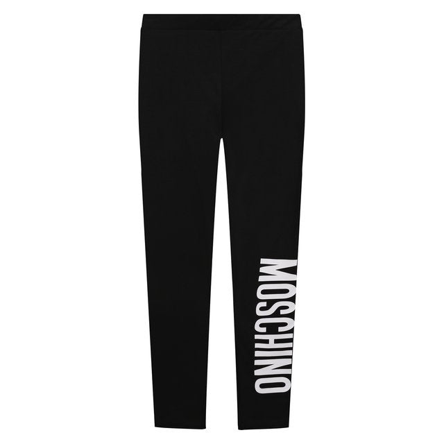 Moschino Girl Leggings With Txt Logo