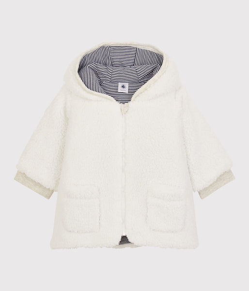 Petit Bateau Baby Soft Sherpa Coat