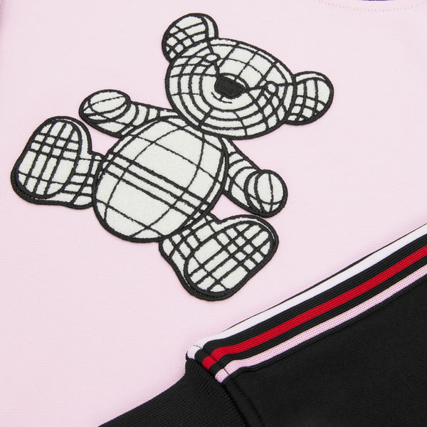 Burberry Thomas Bear Pink Cotton Sweatshirt