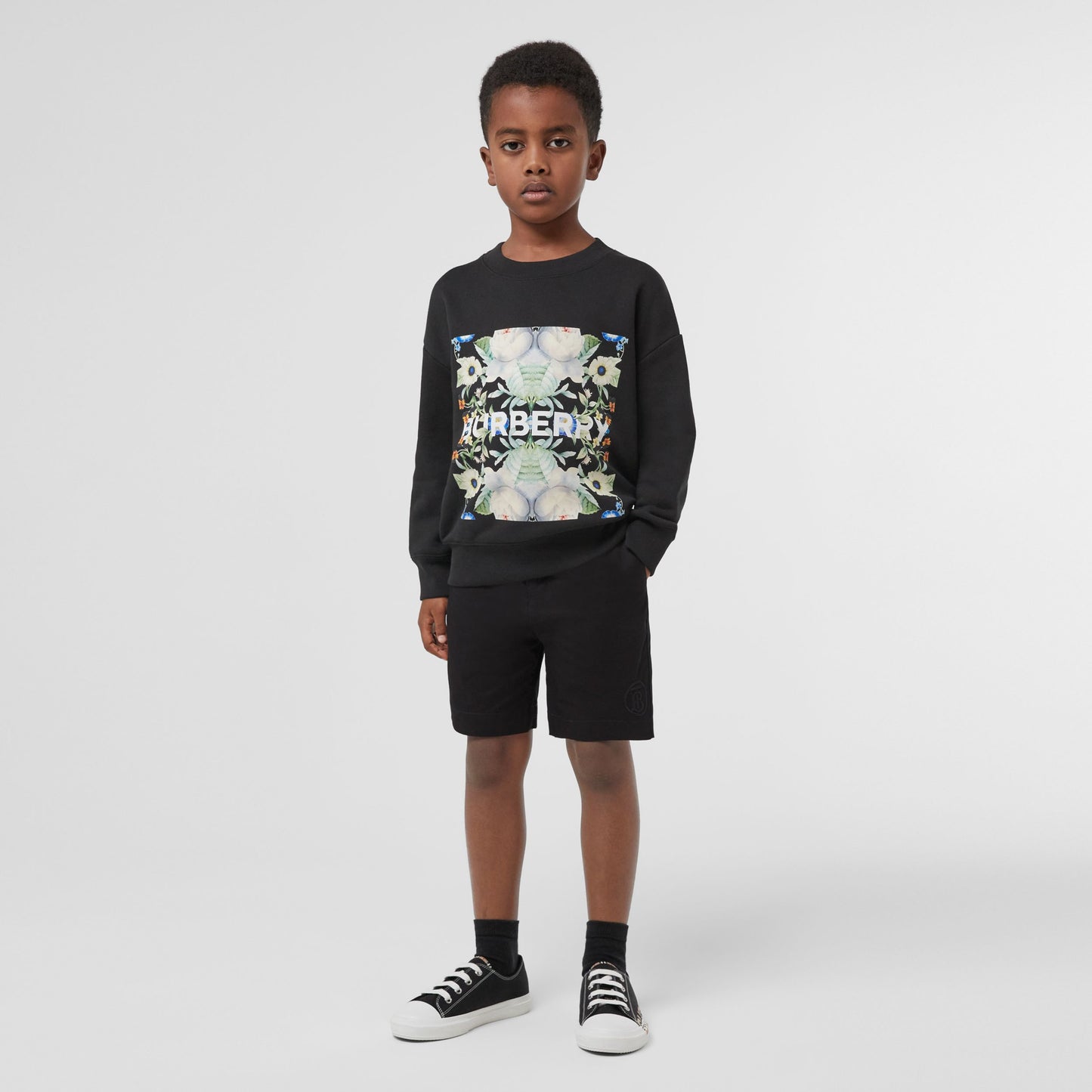 Burberry Dutch Floral Print Sweatshirt