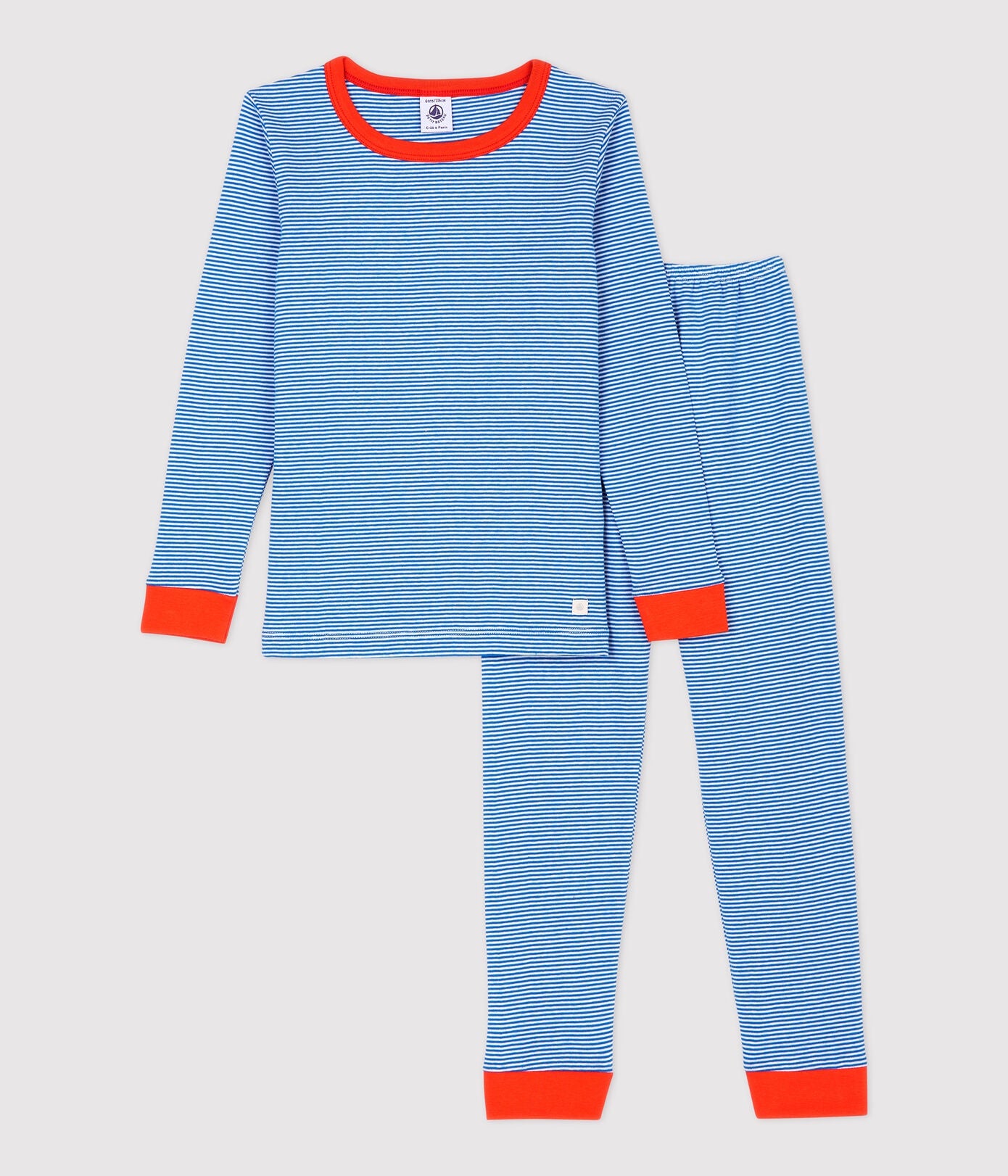 Petit Bateau Pinstriped Pajamas