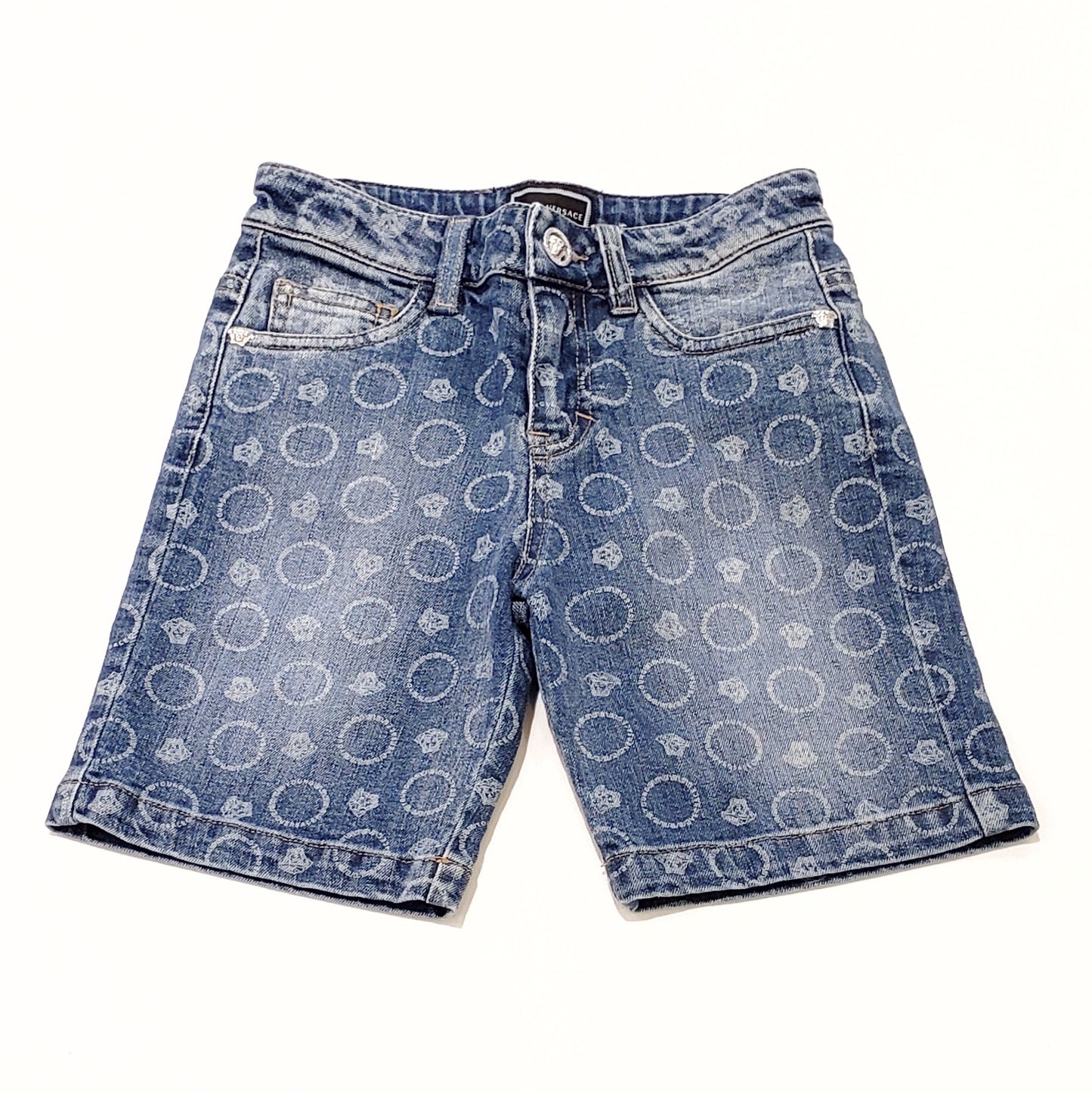 Versace Boy Denim Shorts