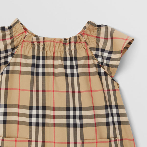 Burberry Vintage Check Dress with Bloomers