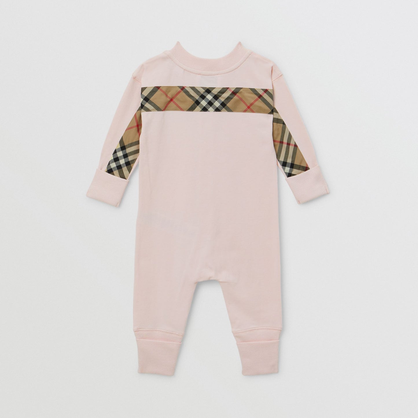 Burberry Pink Organic Cotton Three-piece Baby Gift Set