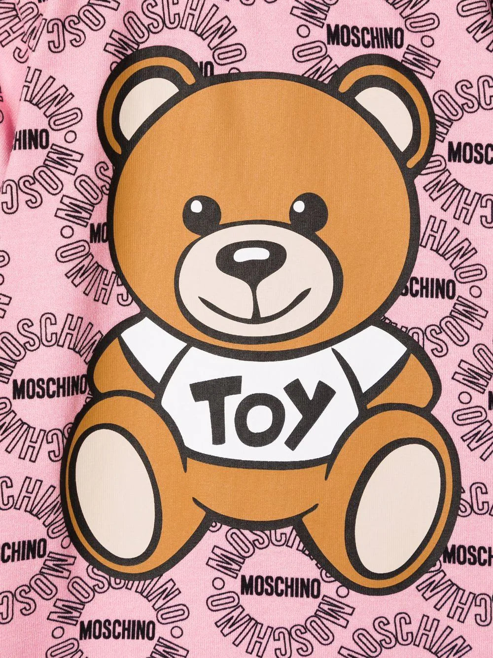 Moschino Allover Toy Bear Logo Romper