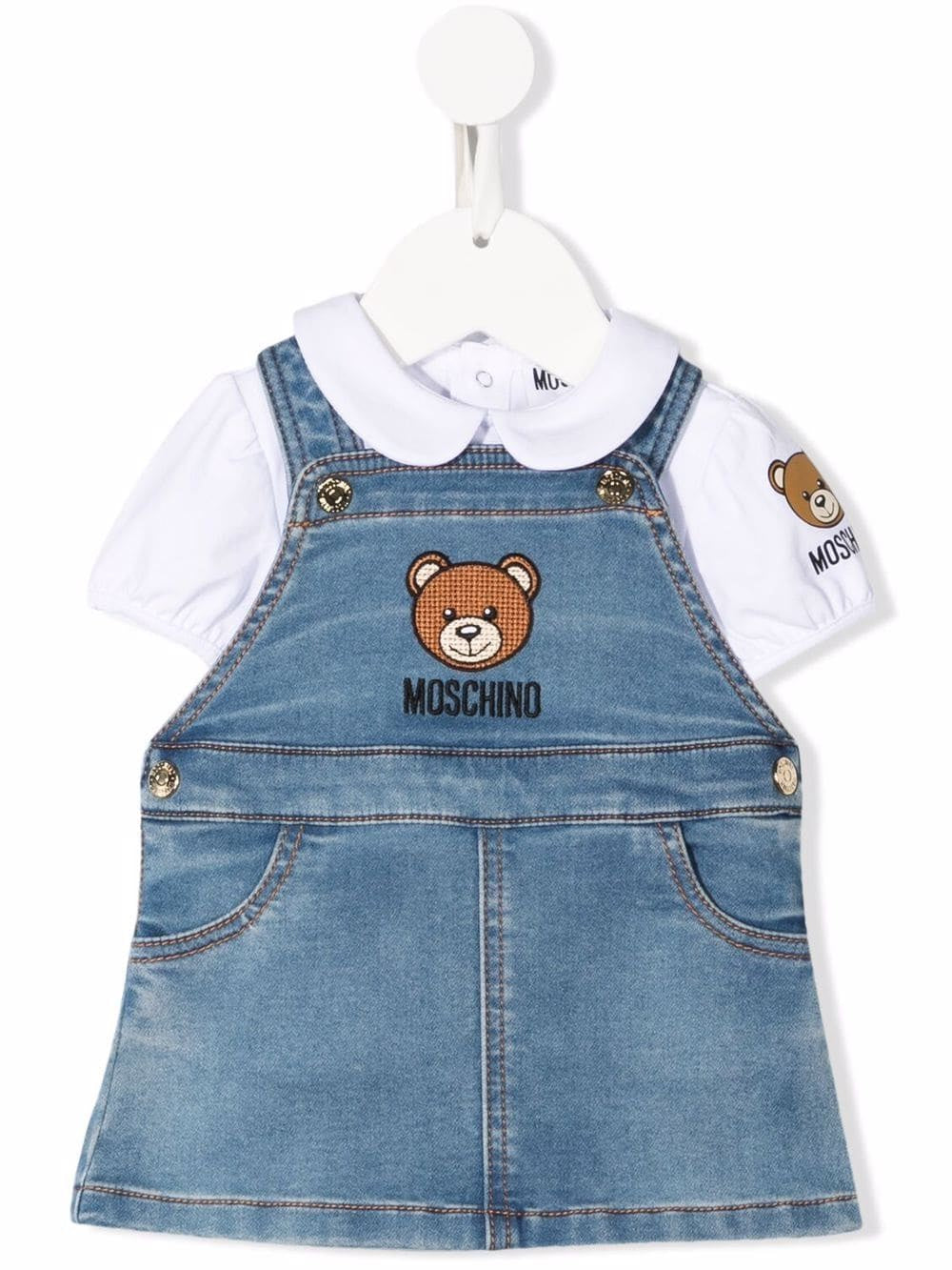 Moschino Baby Girl Denim 2pcs Set