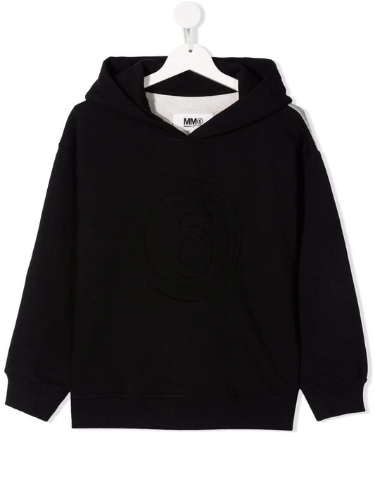 Maison Margiela Black Cotton Hoodie