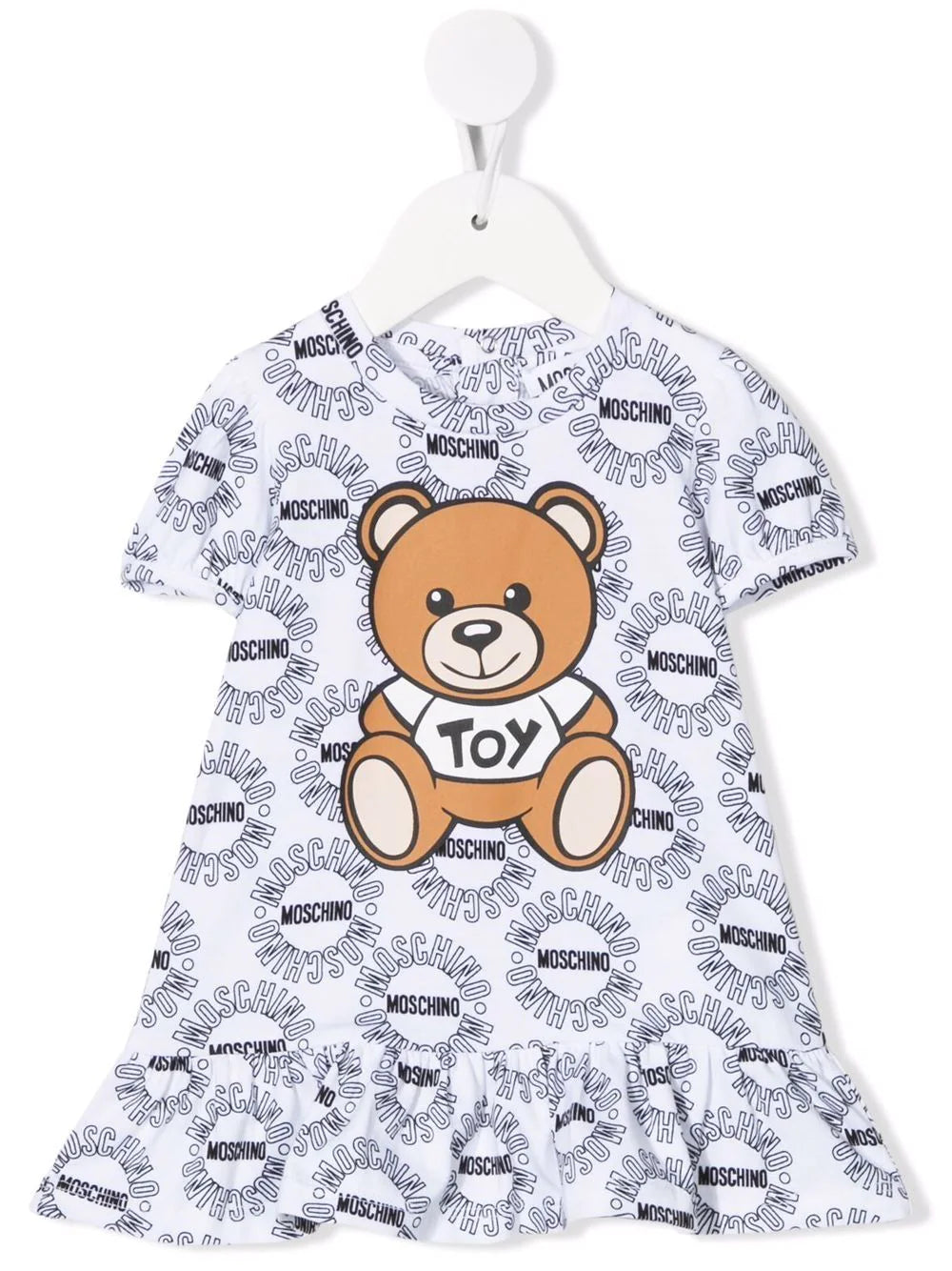 Moschino Toy Bear Logo Baby Girl Dress