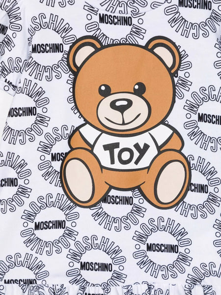 Moschino Toy Bear Logo Baby Girl Dress