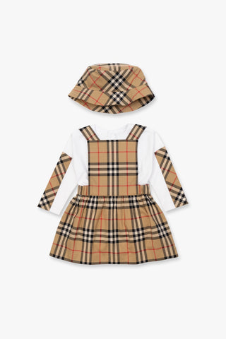 Burberry Vintage Check Three-piece Baby Girl Gift Set