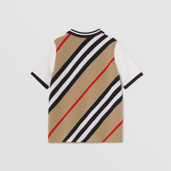 Burberry Logo Knitted Polo