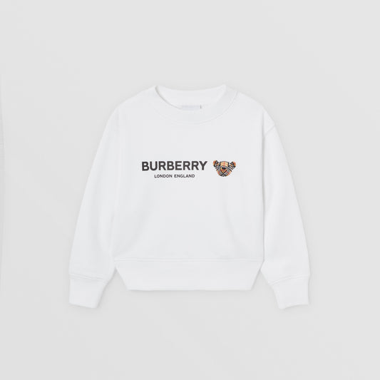 Burberry Thomas Bear Motif Sweatshirt