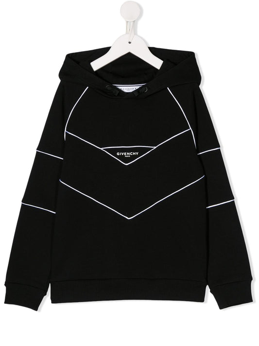 Givenchy Black Cotton Hoodie
