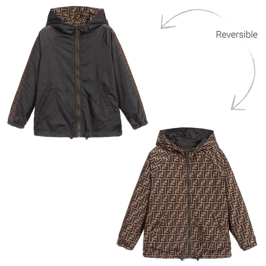 Fendi Reversible FF Logo Jacket