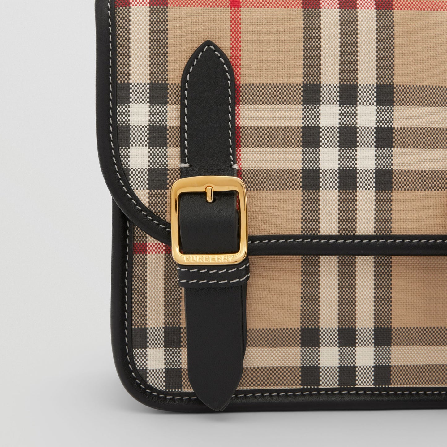 Burberry Vintage Check Cotton Crossbody Bag