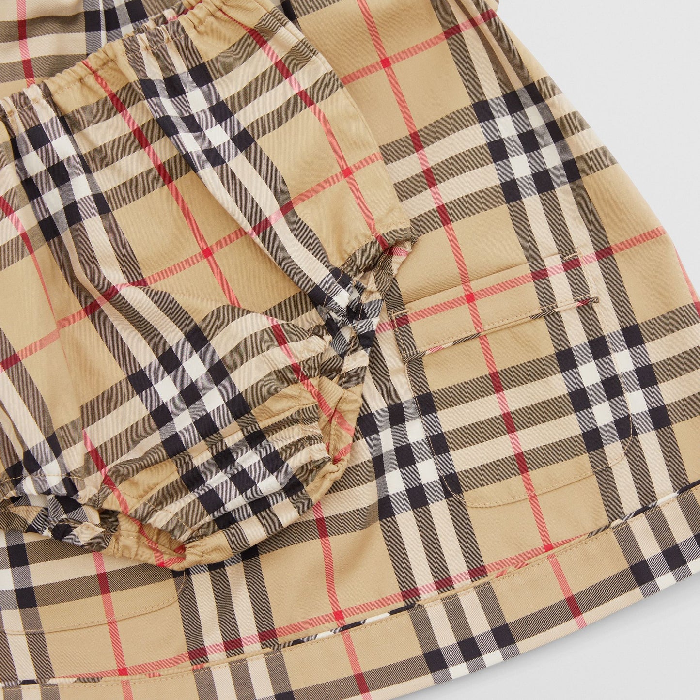 Burberry Vintage Check Dress with Bloomers