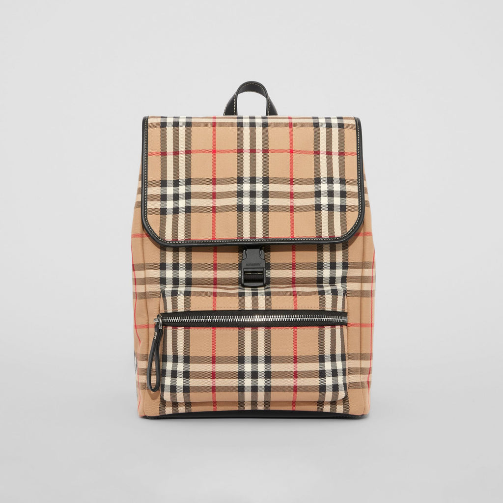 Burberry Vintage Check Cotton Backpack