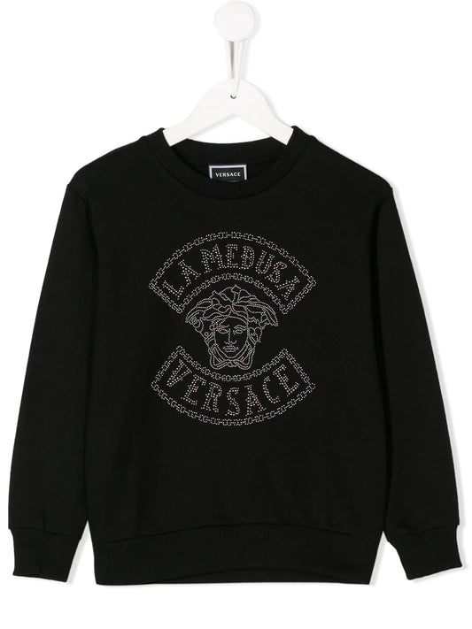 Versace Studded Medusa Sweatshirt