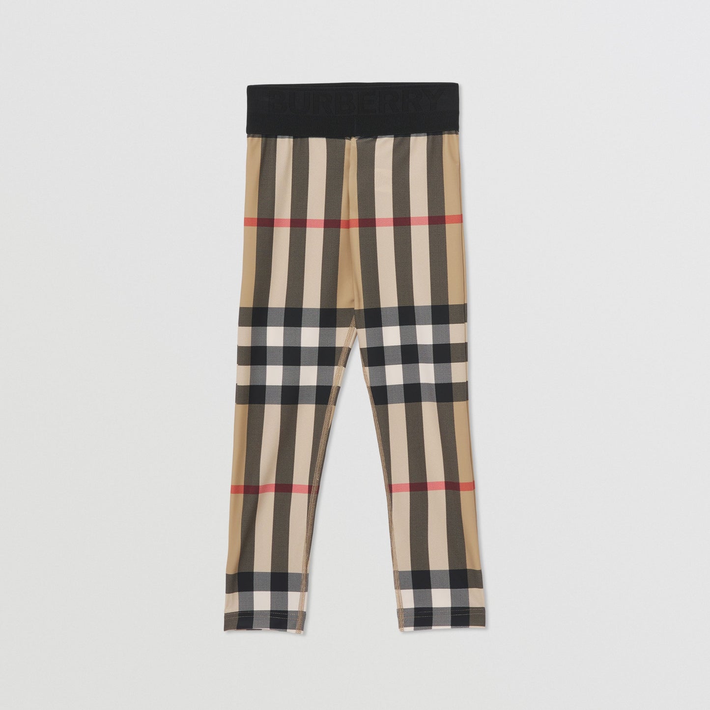 Burberry Check Stretch Jersey Leggings