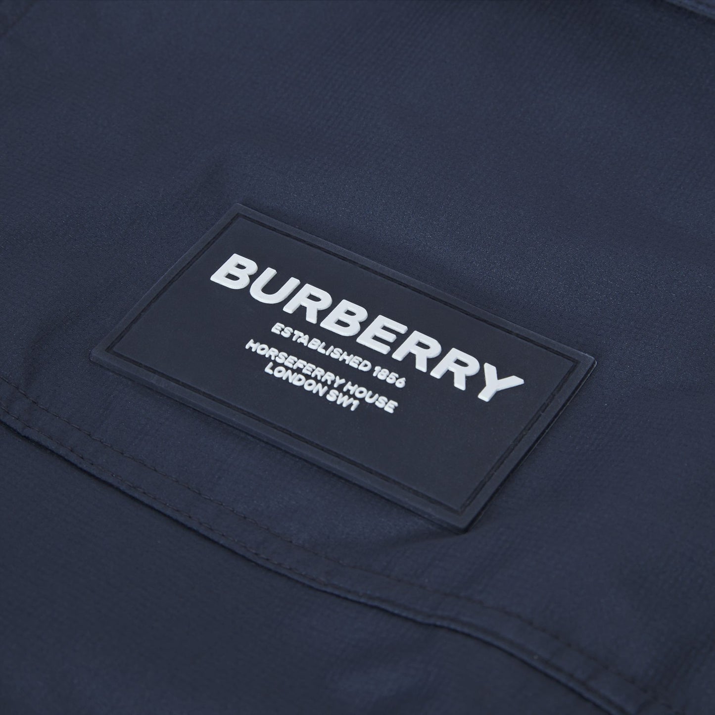 Burberry Navy Reversible Windbreaker