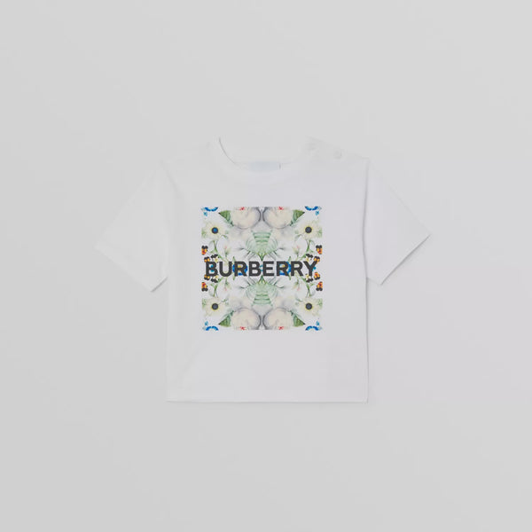 Burberry Baby Montage Print Cotton T-shirt