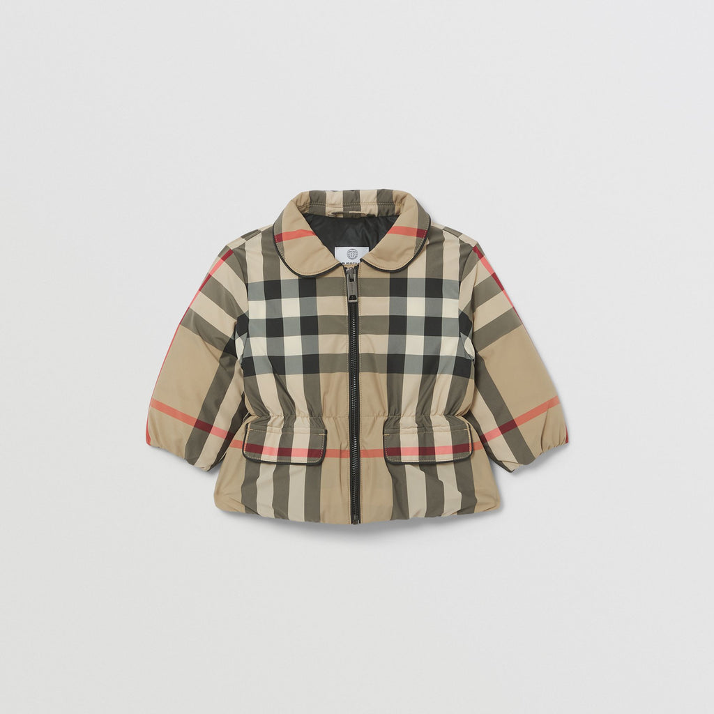 Burberry Down-filled Check Recycled Polyester Jacket
