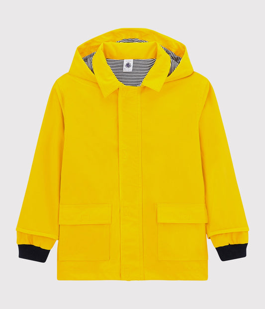 Petit Bateau Unisex Raincoat Yellow