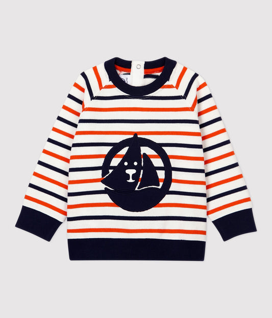 Petit Bateau Baby Fleece Sweatshirt