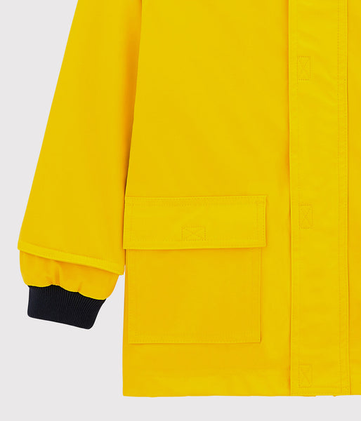 Petit Bateau Unisex Raincoat Yellow