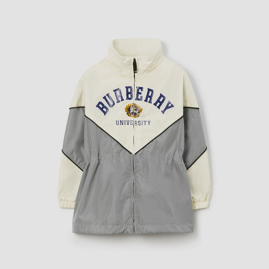 Burberry College Graphic Nylon Jacket
