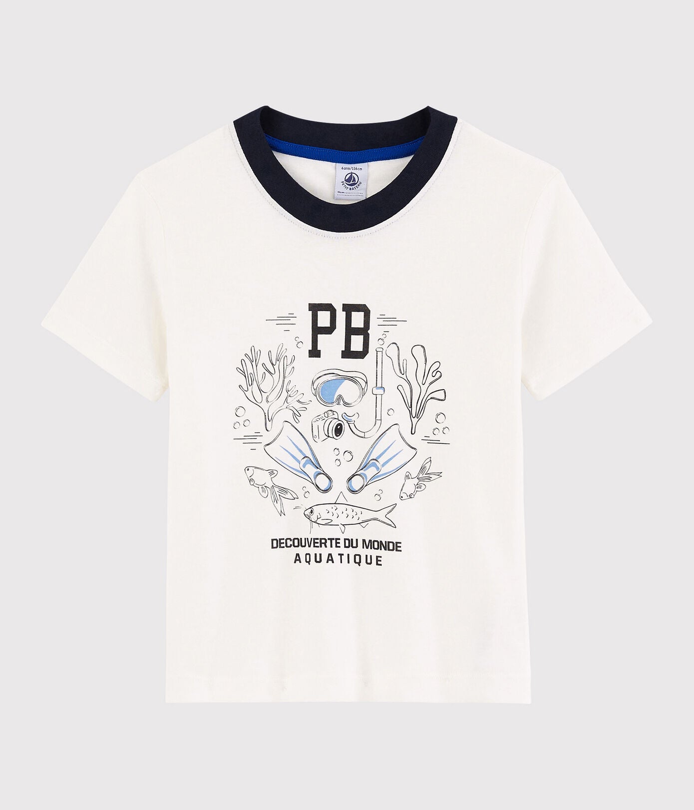 Petit Bateau Boy Cotton Tshirt