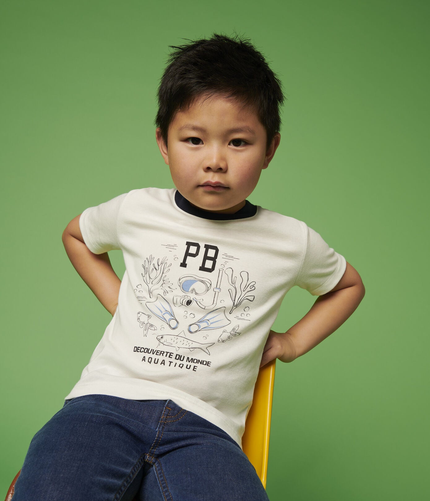 Petit Bateau Boy Cotton Tshirt