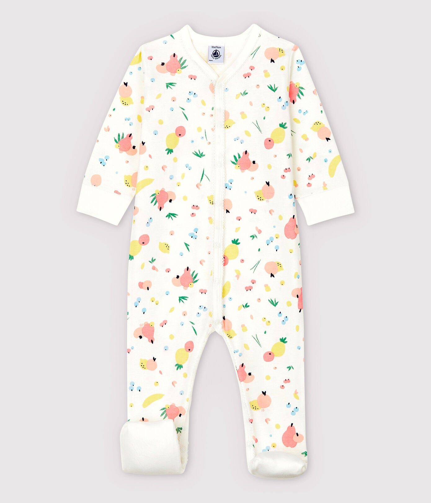 Petit Bateau Baby Cotton Sleepsuit