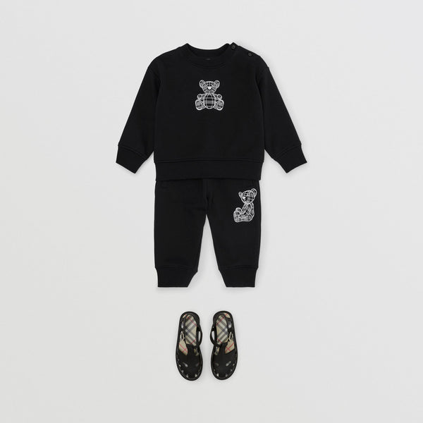Burberry Baby Black Thomas Bear Sweatshirt