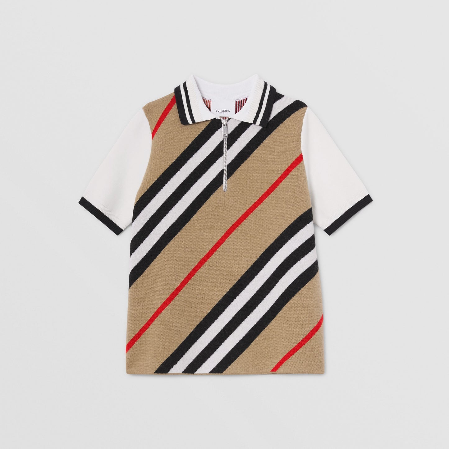 Burberry Logo Knitted Polo