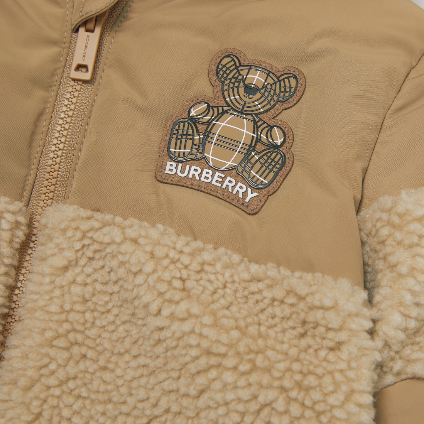 Burberry Thomas Bear Appliqué Hooded Puffer Suit