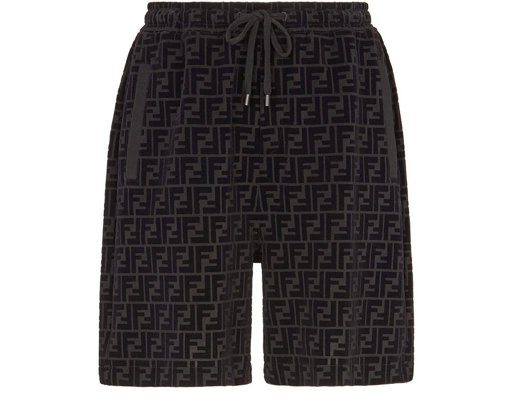 Fendi Boys Reversible Shorts with FF Logos